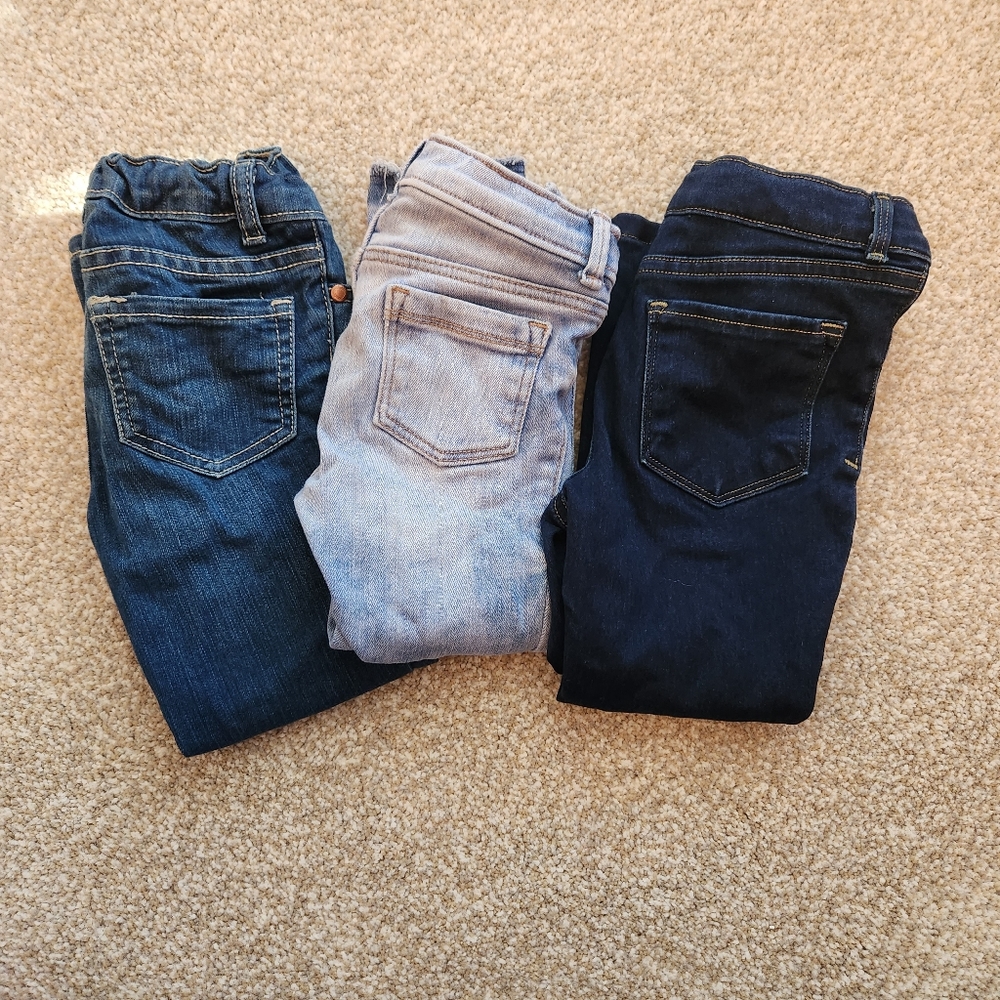 Girls 4t jean bundle multi brand
